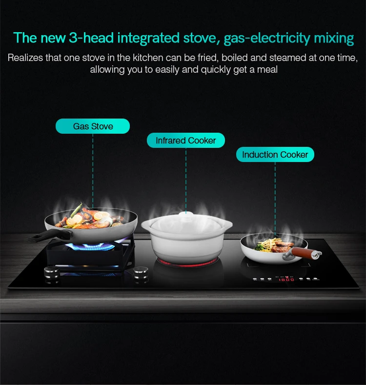 Good Quality 3500W Induction Cooker Cooktop Burner Commercial Three-Burner Induction Stove