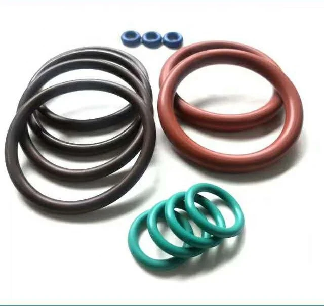 Shenzhen Kaixi  Colorful FKM rubber O ring rubber sealing ring silicone O ring