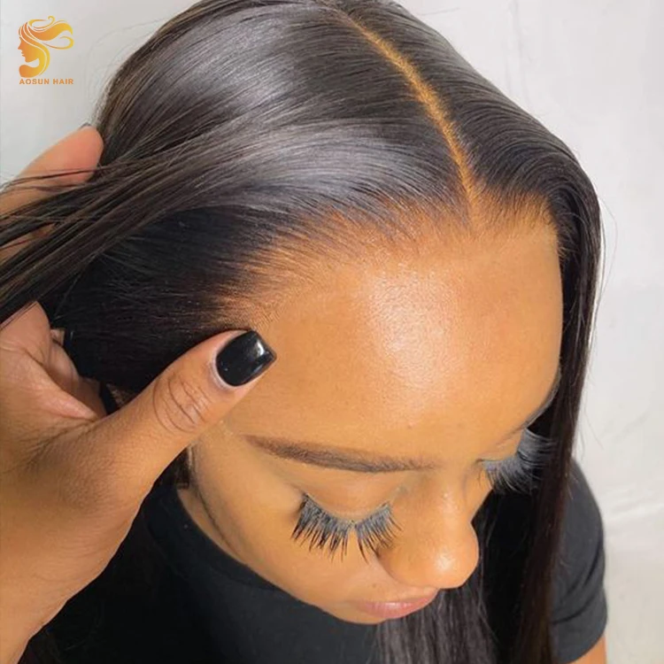 
Оптовая продажа с фабрики, новый парик на сетке 13x6 HD, супер тонкий прозрачный Швейцарский парик на сетке, 100% натуральные человеческие волосы, невидимый парик на сетке HD 