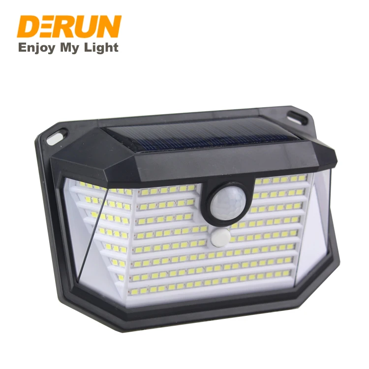 Outdoor Split Type Battery Security Induction Smart Intelligent Solar Sensor LED Wall Light for Garden , LAMP-SOLARWALL