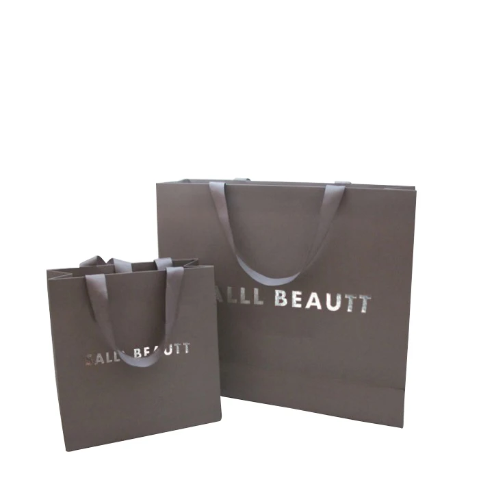Wholesale Cheap Custom Design Shopping Paper Bags With Your Own Logo portable paper bag