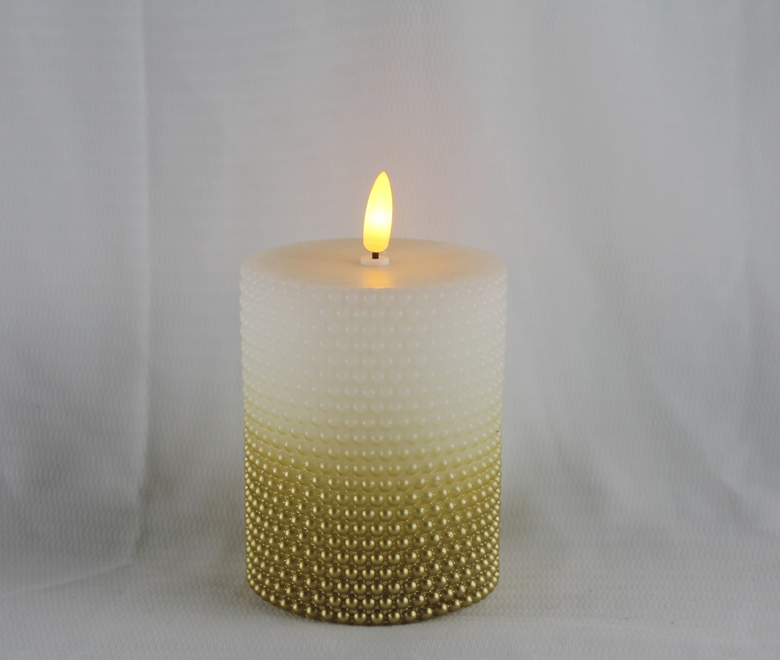 Wholesale LED  candles decorating real wax flameless candle eternal light candles
