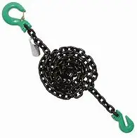 Two Hooks G80 Double Leg Lifting Sling Chain