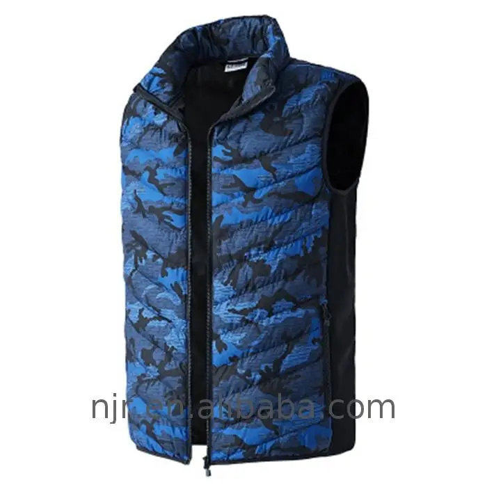 Hot selling machine cheap polar fleece vest men sweater leather vests