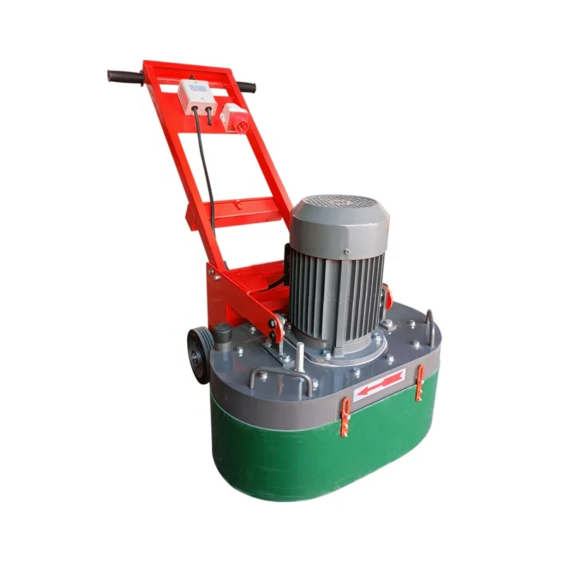 GY600 Gear Driving Planetory Disc Floor Grinder with Nozzle and LED manufacture