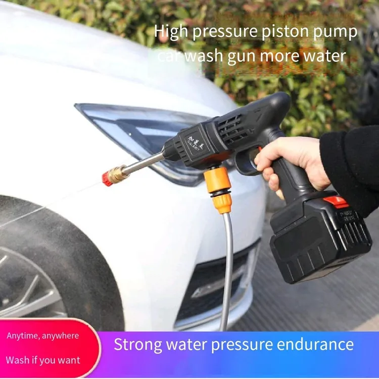 Hot sale Home Cleaning Adjustable Washing Electric Water Spray Gun High Pressure Car Wash Water Gun set
