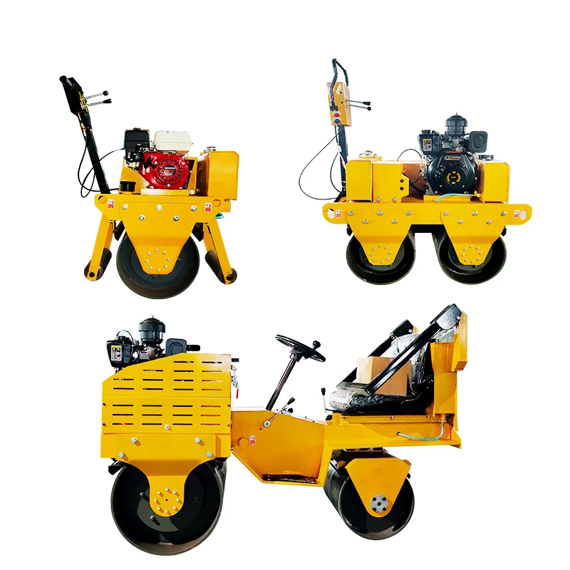 3ton  weight diesel road roller 520kg hand push walk-behind road roller