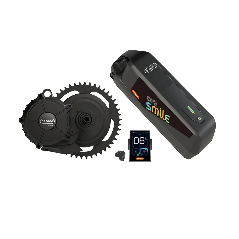  Комплект для преобразования среднего двигателя BAFANG M325 Drive System 50.4V500W литий-ионный аккумулятор 50.4V19Ah с 21700 элементами