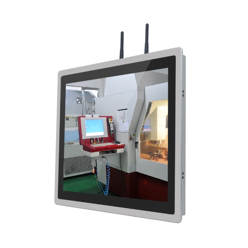 PTR12W 12 1 дюймов высокая производительность вентилятора плоский промышленный сенсорный экран панель Pc настенный Встроенный