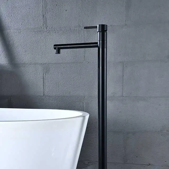 Лидер продаж напольная душевая стойка из латуни отдельно стоящая Ванна Душ