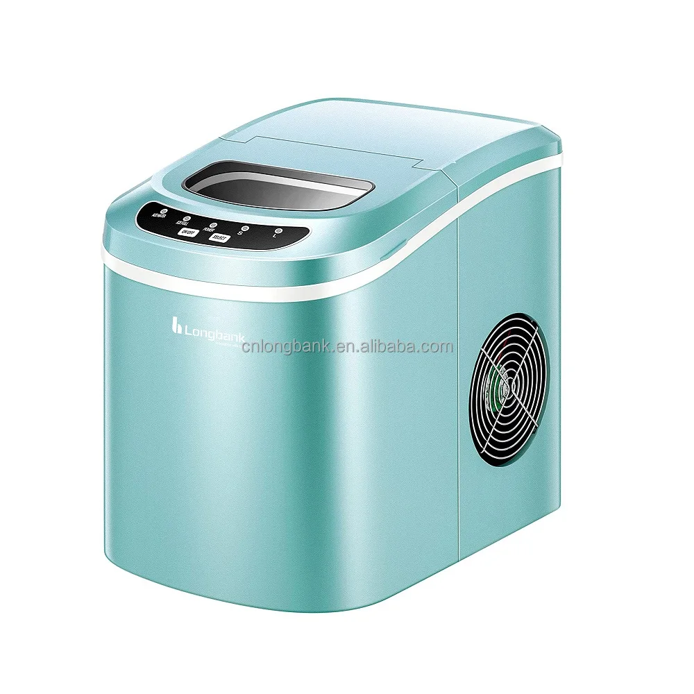 Круглое устройство для производства кубиков льда, портативный мини-генератор льда, производитель, распродажа, знаменитый производитель, 12 кг/24 часа, кнопка R600a/26 г