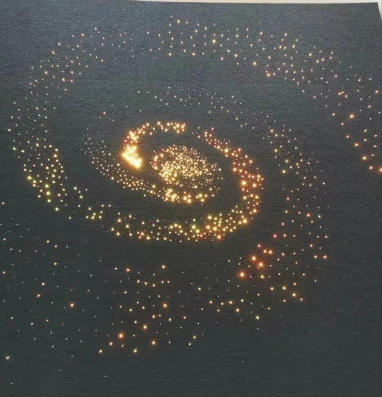 PMMA Plastic Starry Sky Ceiling Effect Led Light Fiber Optic Light for Home