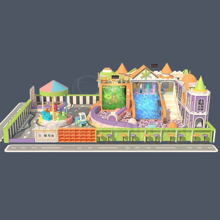 New Design  Commercial Trampoline Park Equipment Indoor Playground kids playground indoor equipment for sale
