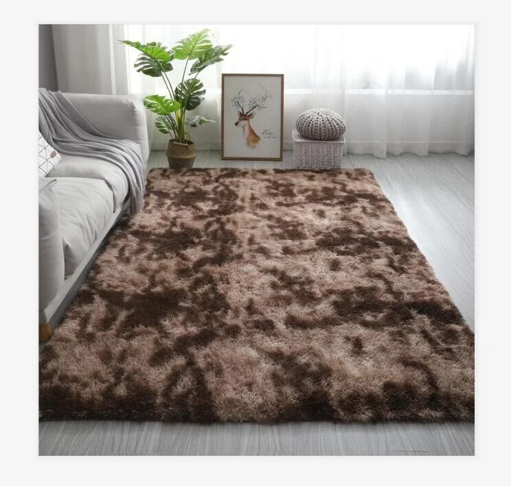 Home Decor Indoor Area Rugs Fluffy Living Room Carpets for Children Bedroom white shag area Rug