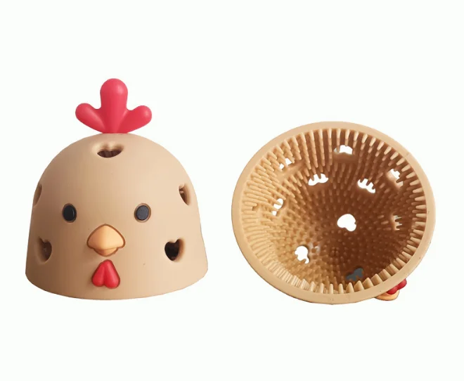 Hot Sale Silicone Chicken Egg Cleaning Brush Fresh Egg Scrubber Poacher Set Food Grade Tools for Home Kitchen Use