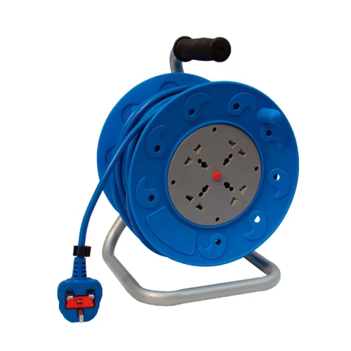 Flexible Waterproof Retractable Extension Power Cable Reel socket