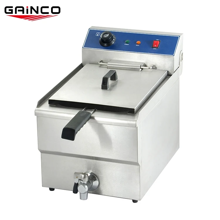 High efficiency stainless steel Professional Heavy Duty electric deep fryer