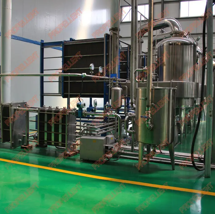 High Performance Full Stainless Steel Plate Evaporation Aystem Assembly Unit Evaporator Condenser for Biochemical