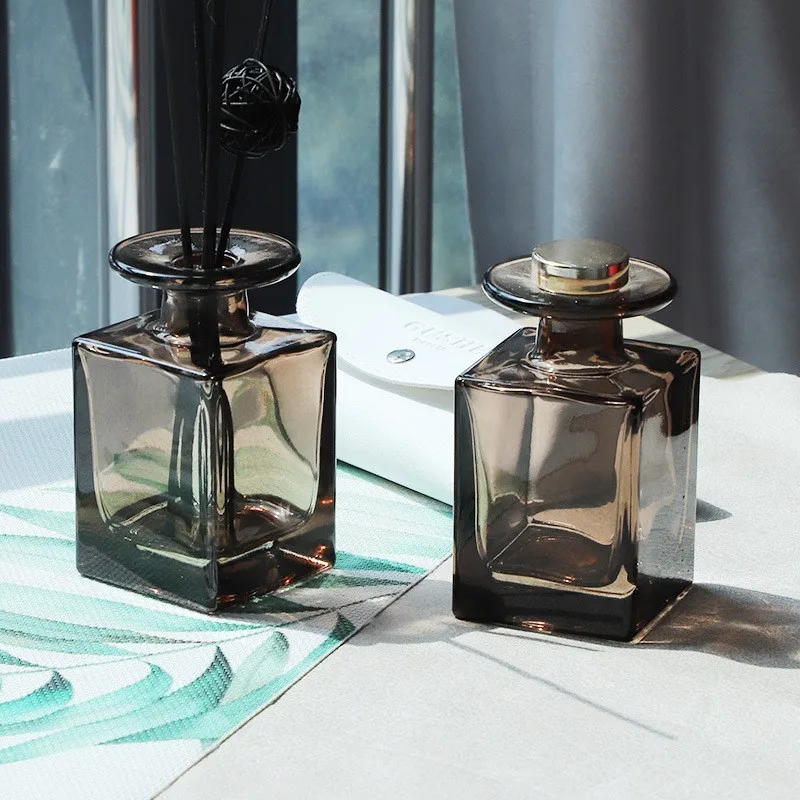 150ml Colored Diffuser Glass Bottle Colored Diffuser Glass Bottle reed diffuser with rubber stopper