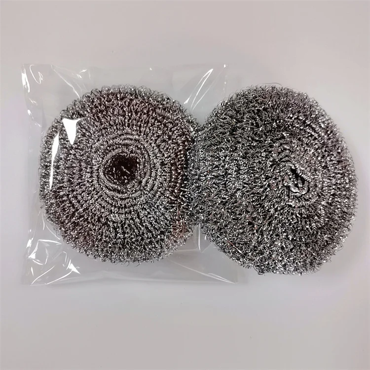 Factory Price Stainless Steel Ball Wire For Kitchen 410 Stainless Steel Wire 0.13mm Dish Pot Washing Scrubber Kitchen Clean Tool