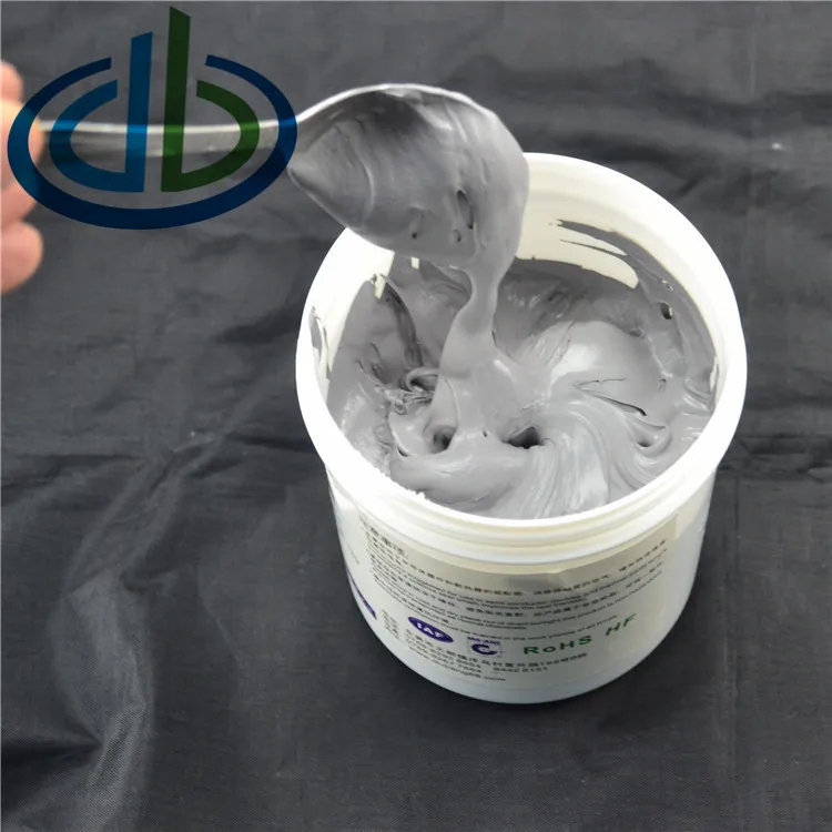 Silver Color Thermal Conductive Silicone Paste Medic Paste