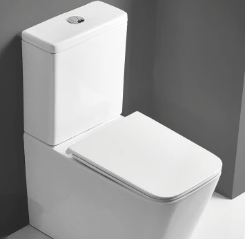 Подгонянный производитель Flush Flash White из двух частей S trap сиденье для унитаза