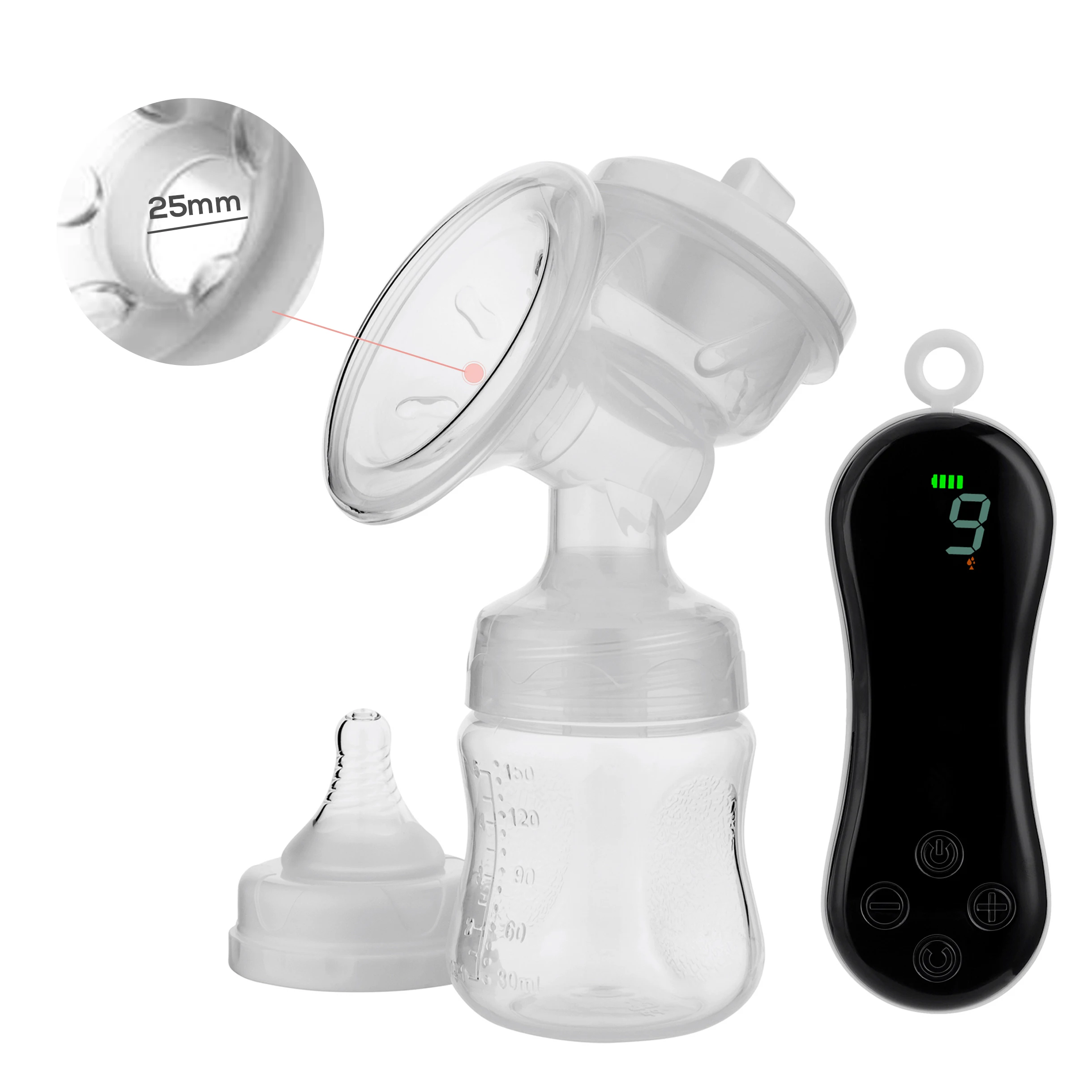 Baby Manufacturer Price BPA Free Enlargement Electronic Breast Milk Pump For Sale, Portable Rechargeable Electric Breast Pump