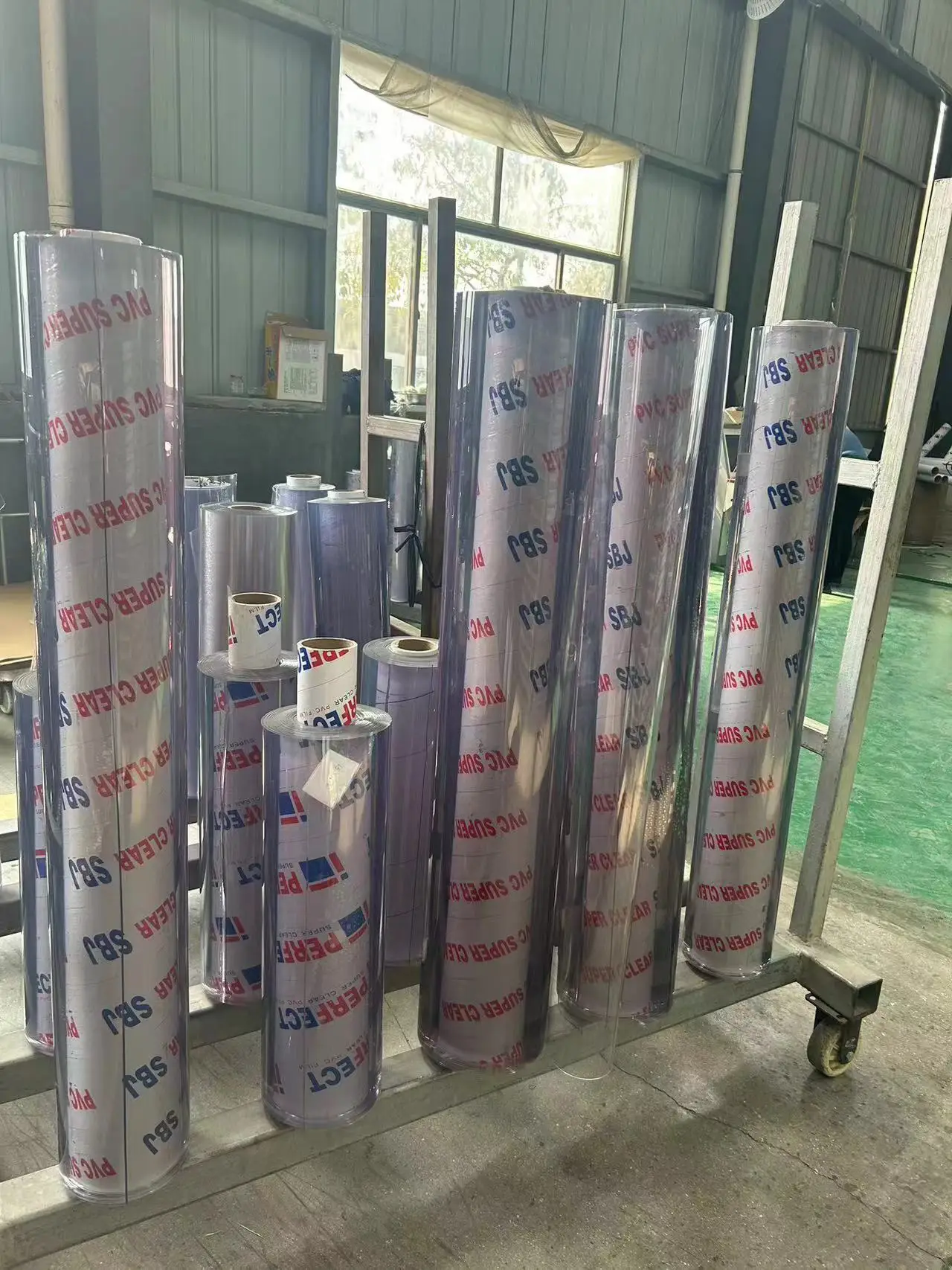 Waterproof Super Clear PVC Plastic Roll PVC Film Transparent