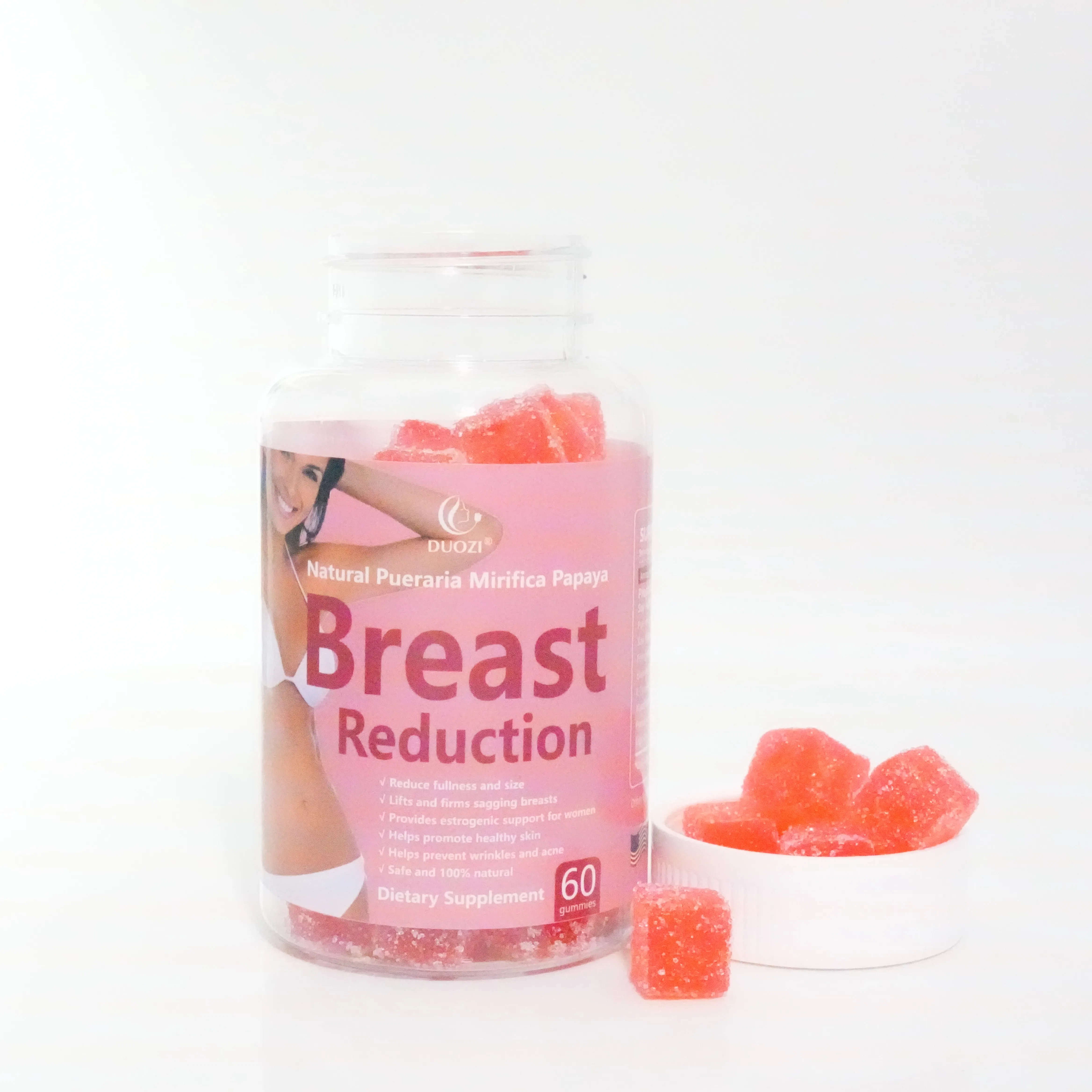 OEM factory price breast reduction gummies breast reduce size brease reduce gummies pills