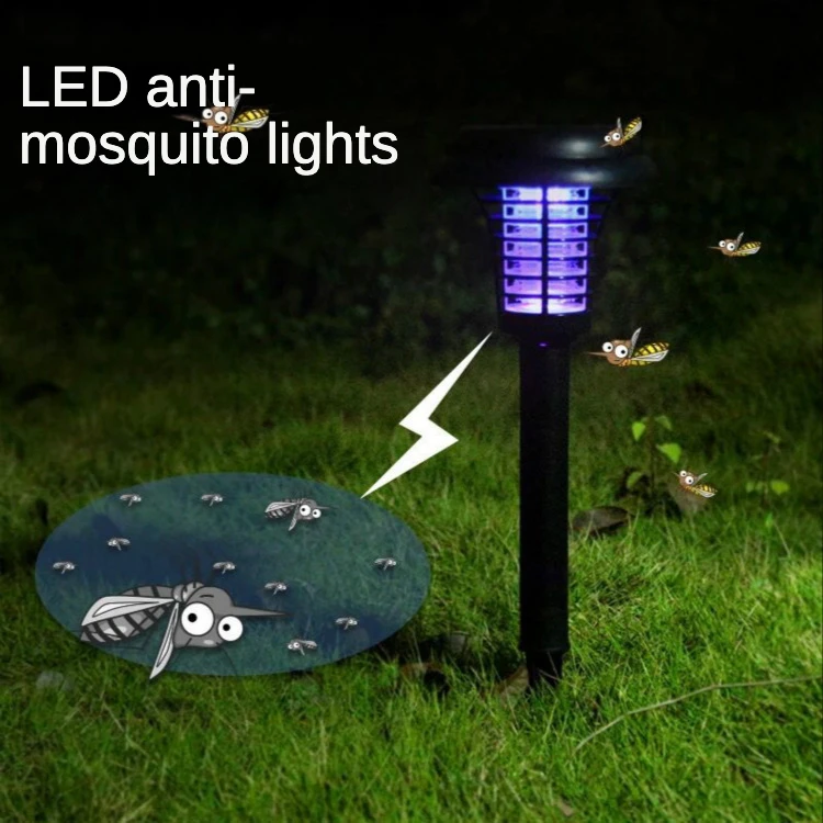 Solar Lamp Outdoor Garden Garden Lawn Light 2LED Insecticide