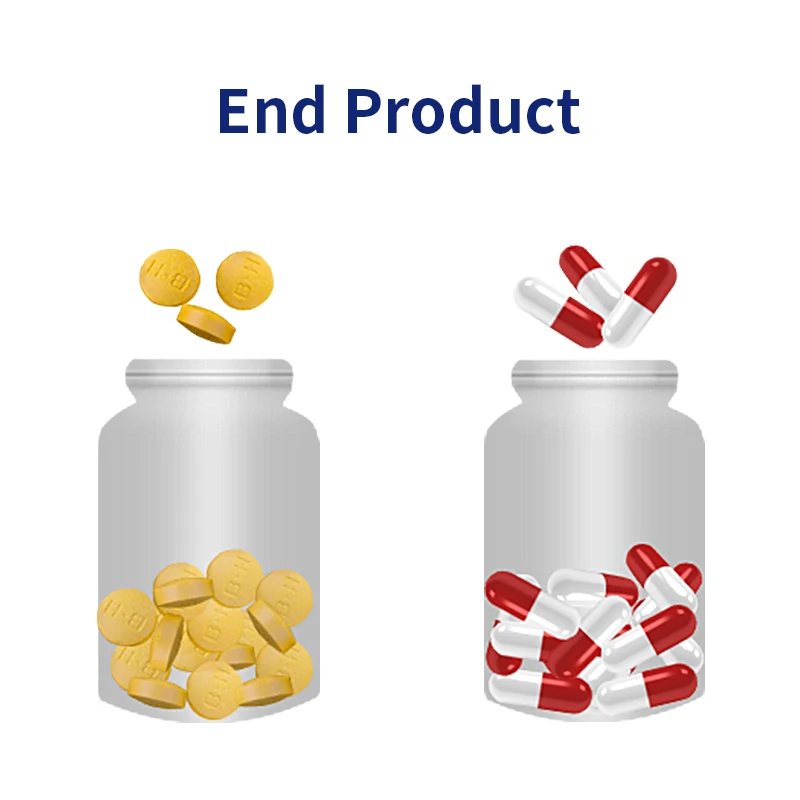 CE cGMP Pharmaceutical Electronic Vision Inspection Automatic Capsule Pill Filler Bottle Tablet Counting Machine For Bottling