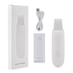 Ultrasonic Skin Scrubber Facial Pore Cleaner Rechargeable Face skin Peeling machine