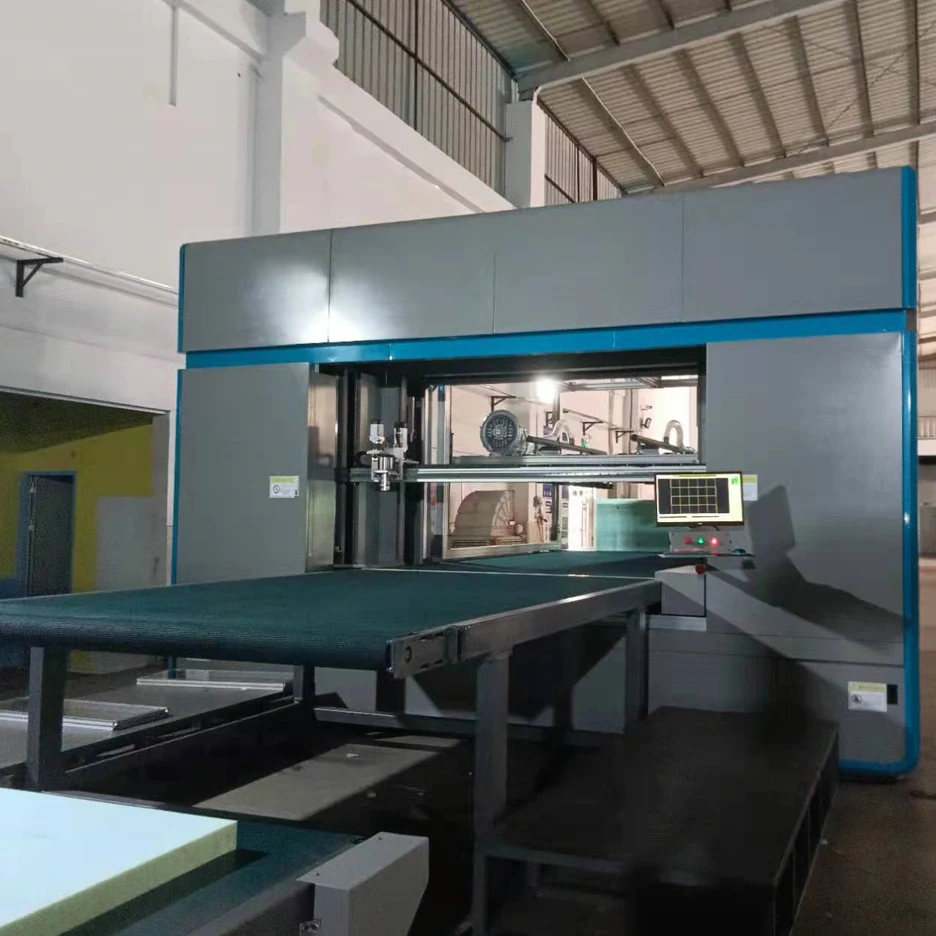 Hot Wire Foam Cutting epe foam cutting Machine horizontal high density polyurethane foam machine