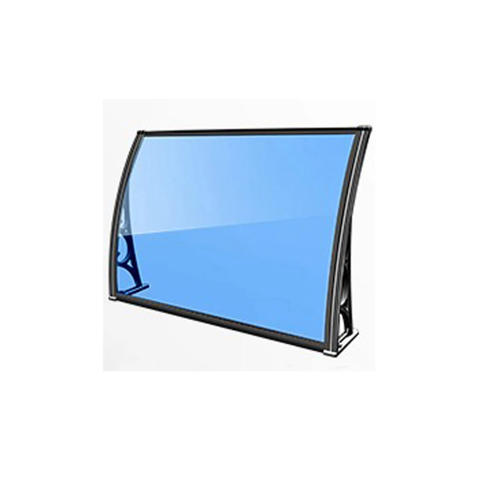 60*100 см окно DIY тент из поликарбоната солнцезащитный тент для окон с твердым листом