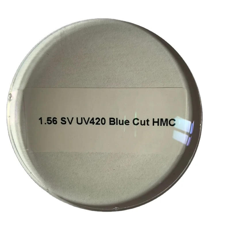 danyang cheap CR 1.56 blue cut hmc photochromic optical lens