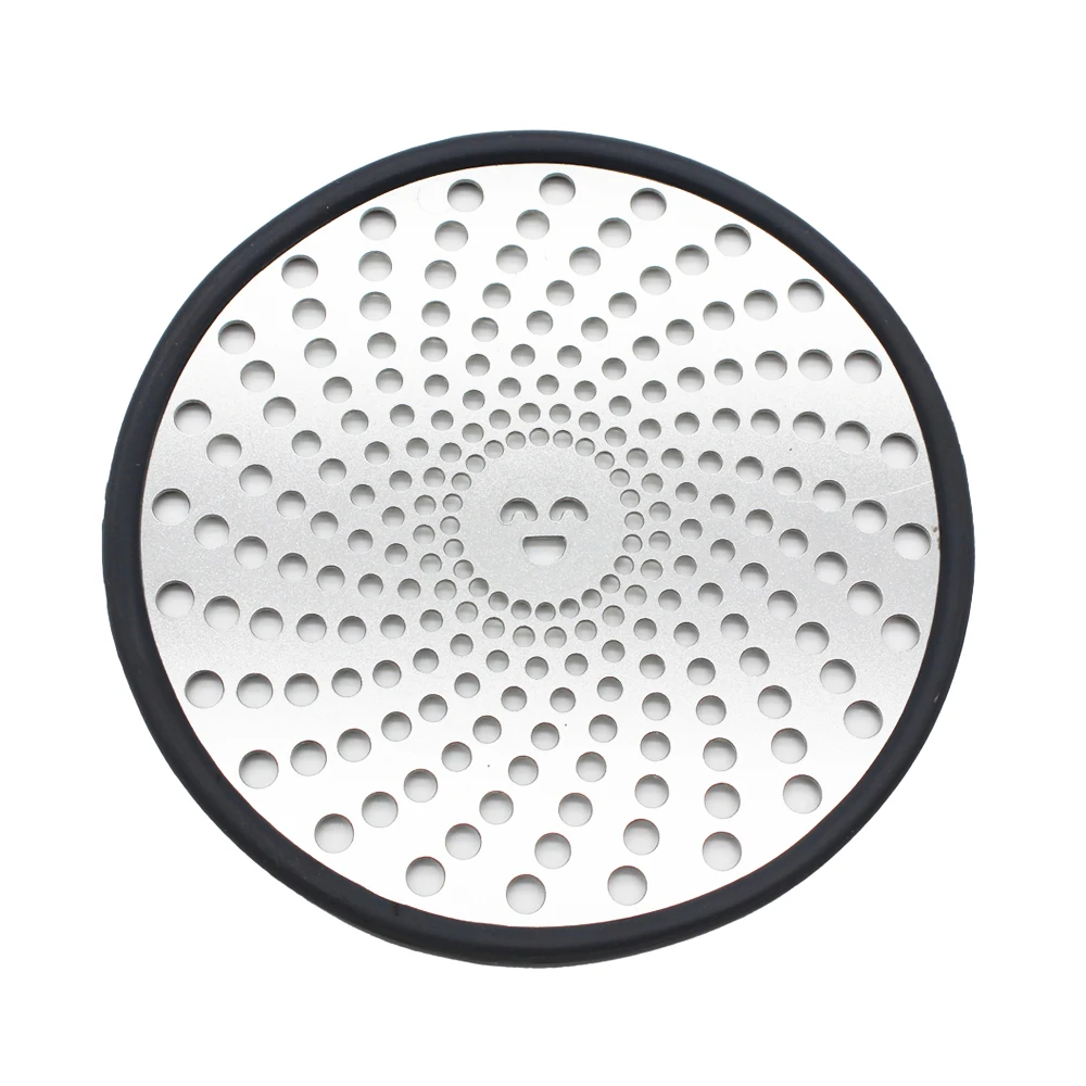 Shower Drain Hair Catcher Strainer Stainless Steel and Silicone Basin Free Spare Parts Chrome Plated 1 YEAR 3D Model Design