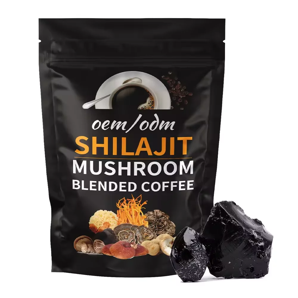 Qinshantang Wholesale Organic Himalayan 100g Shilajit Mushroom Coffee Bulletproof Powder