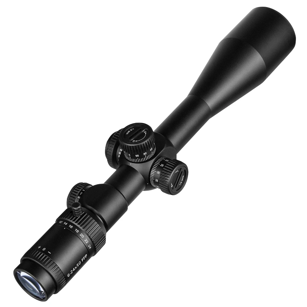 Оптический прицел SPINA FFP 6-24x50 ИК охотничий тактический
