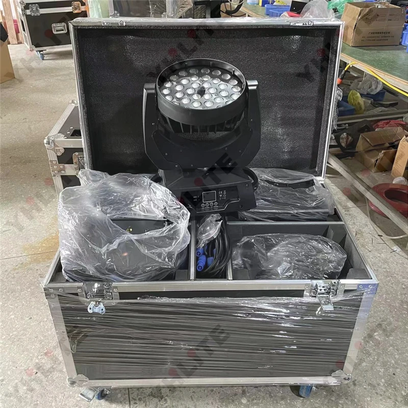 Светодиодный УФ-прожектор для дискотеки 36x12 Вт 4 в 1