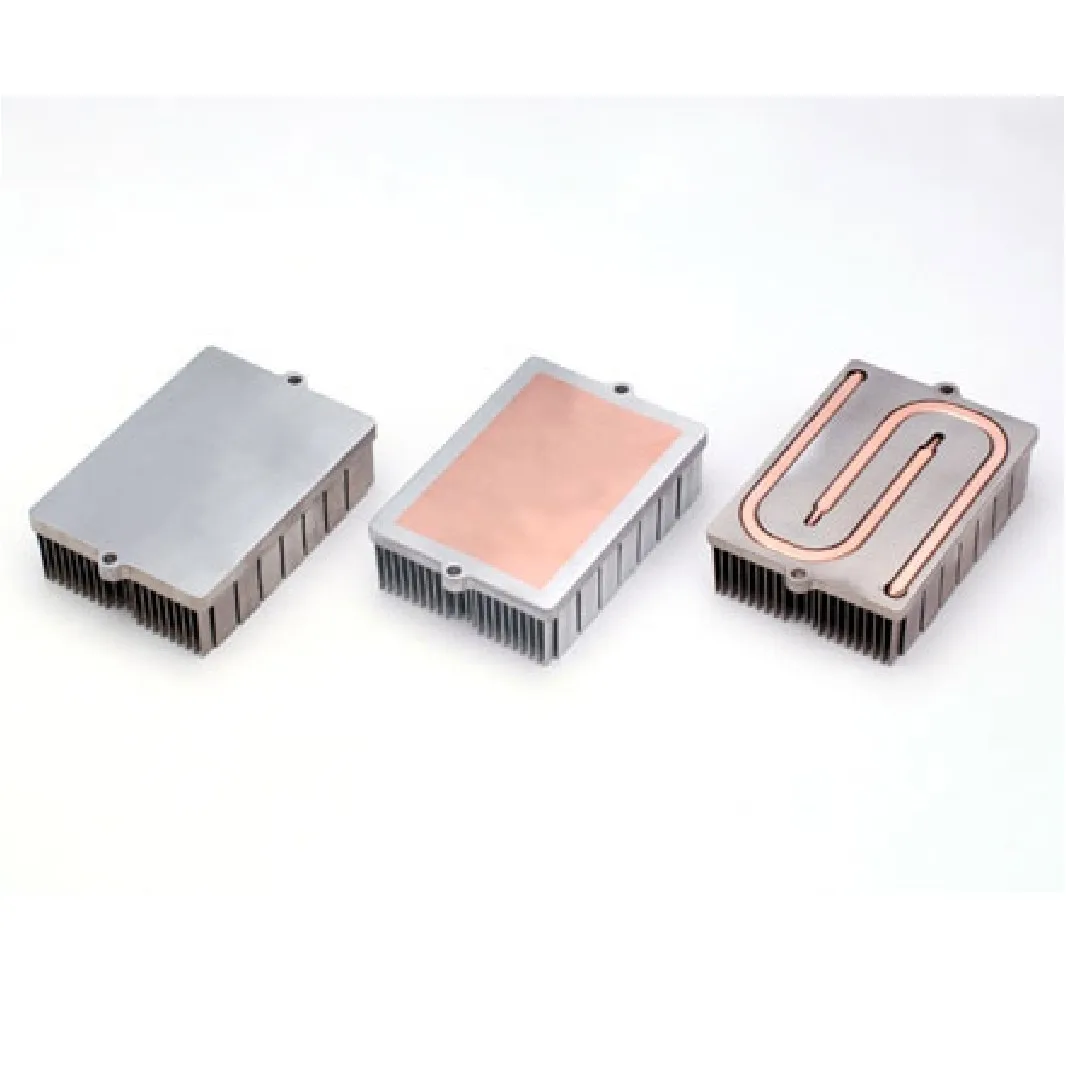 copper tube aluminum extrusion heat pipe heat sink