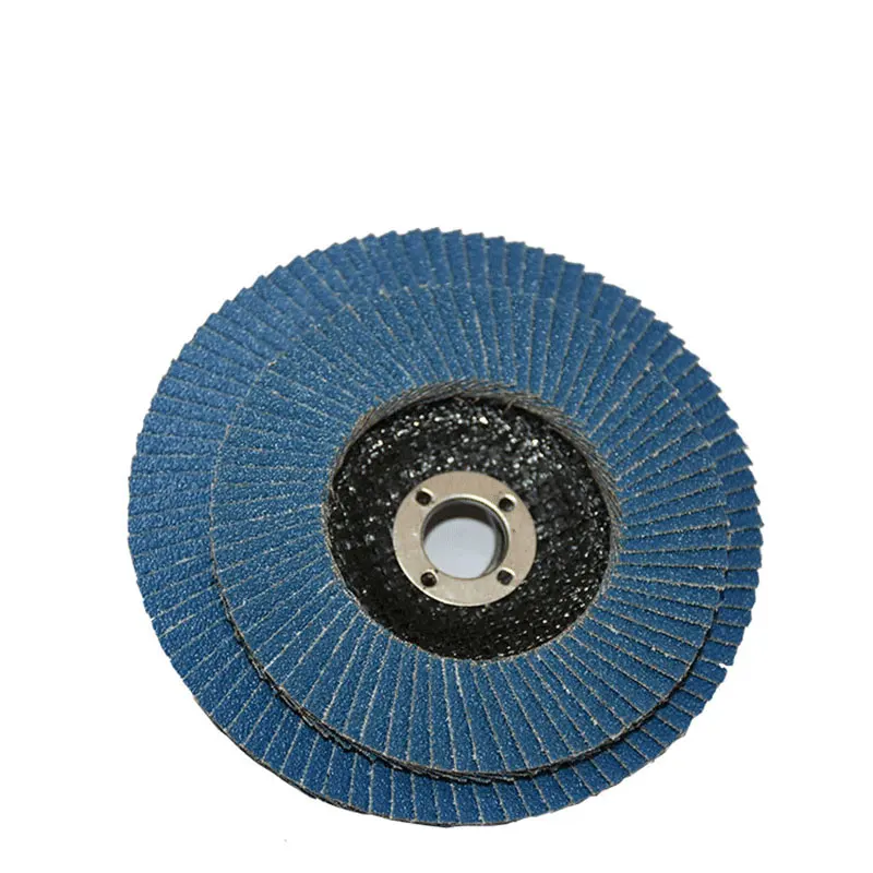 DORIS 5' 125mm ZA zirconia aluminum flap disc for steel polishing hand angle grinder tools T29/27 free sample