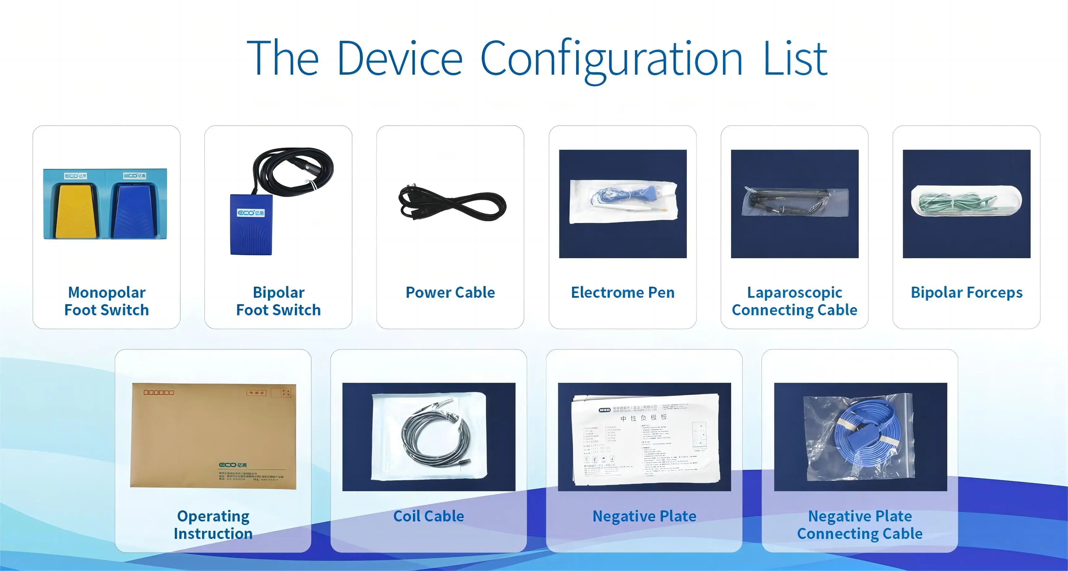 Diathermy monopoalr bipoalr 300w cauterization machine cut coagulation electrosurgical generator