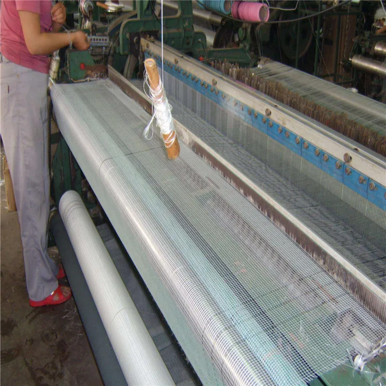 Epoxy resin impregnated alkali resistant mesh and glass fiber cloth