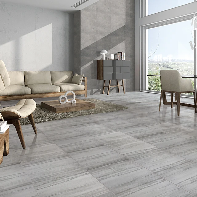 120x60 Cement grey matte porcelain ceramic floor tiles for living room bedroom