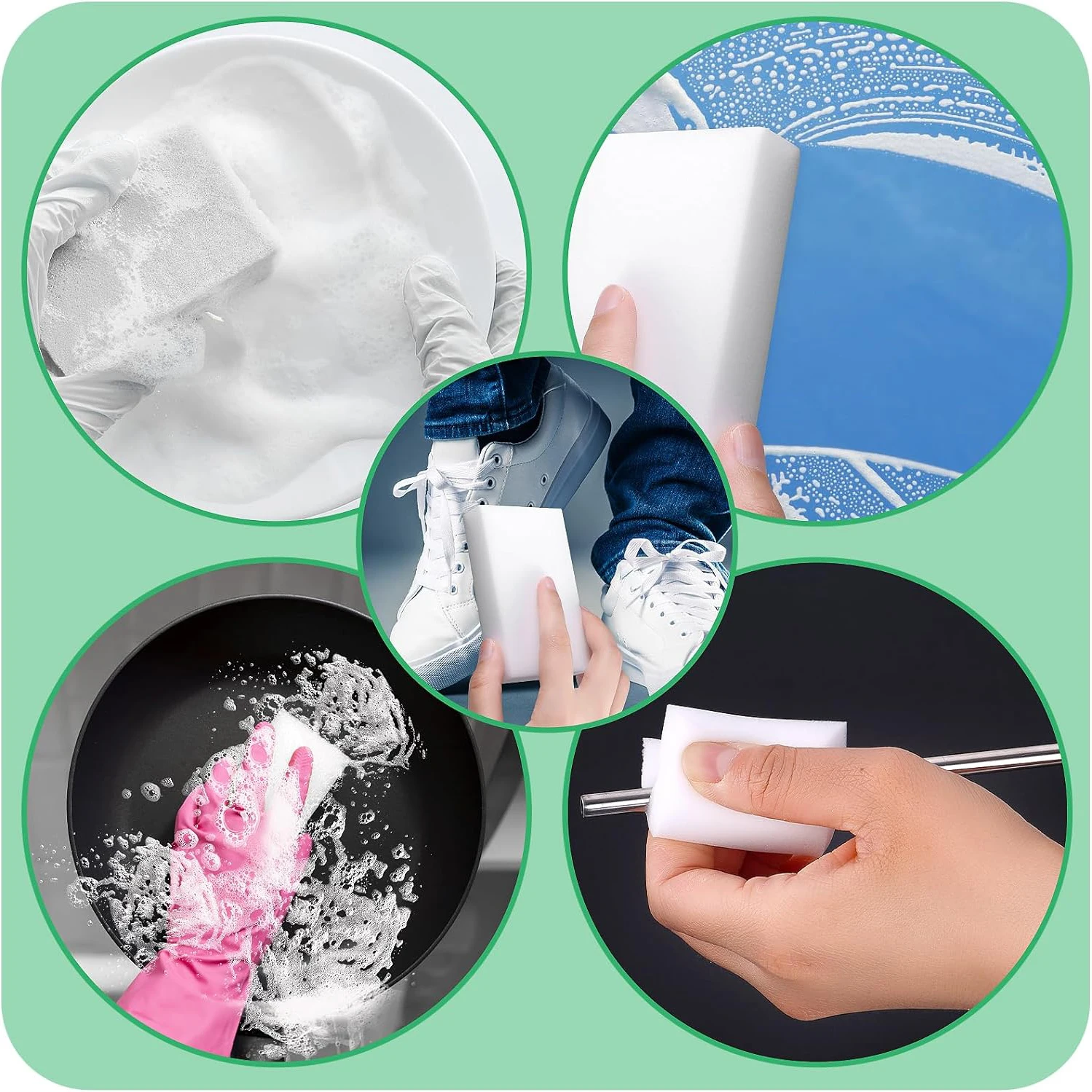 Magic cleaning Sponge Kitchen Cleaning magic  Eraser for Kitchen Office Bathroom Cleaning Nano Sponges