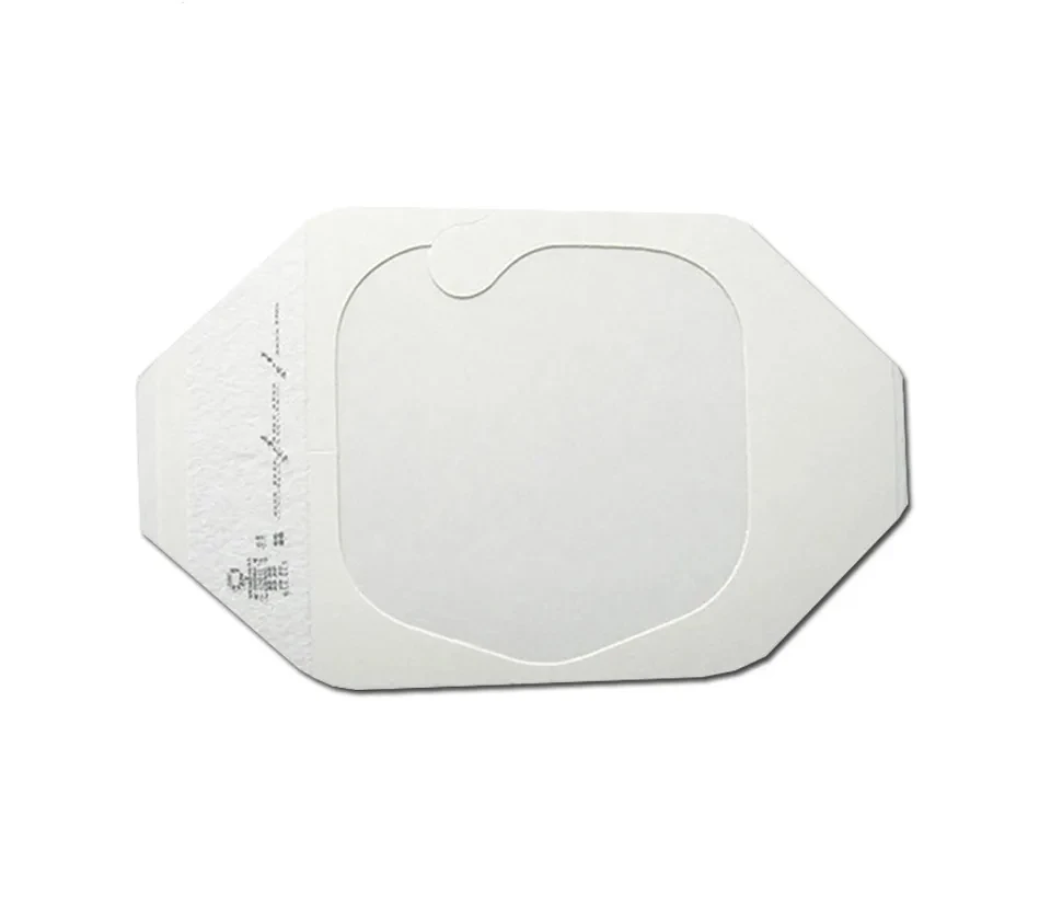 Medical Supply Pu Film Adhesive Wound Dressing Waterproof Wound Dressing With Non Adherent Pad