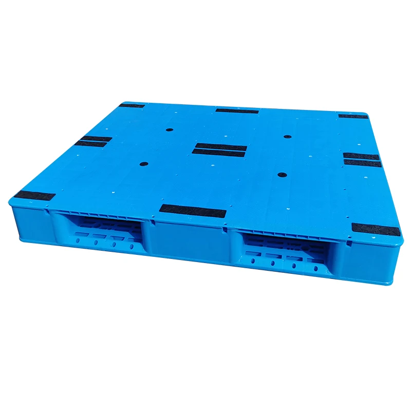 Easy to Clean Single Face 100% Virgin HDPE Flat Top closed solid top deck Antislip Euro Plastic Beer Pallet