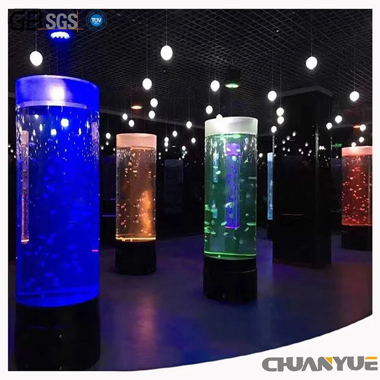 Aquarium Simple Style Cylinder Isolation Acrylic Fish Tank acrylic plexiglass sheet