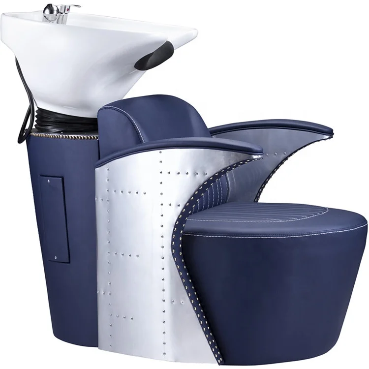 Американские ретро стулья в индустриальном стиле, салонные шампуни, чаши и стулья из стекловолокна, умывальник, шампунь для спа-центра