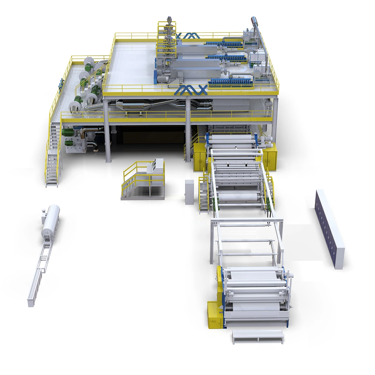 New design spunbond nonwoven fabric making machine for medical usage